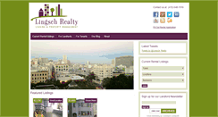 Desktop Screenshot of lingschrealty.com